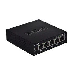 Network Switch D-Link DES-1005P Unmanaged Black (PoE)