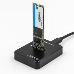 Docking Station Σκληρών Δίσκων Qoltec 50313 M.2 SATA/PCIe, NGFF/NVMe, USB 3.1