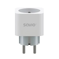 Smart Πρίζα Savio WI-FI 16A, AS-01, White
