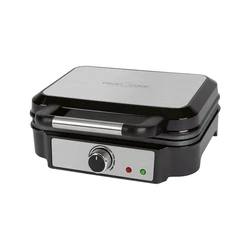 Βαφλιέρα Proficook PC-WA 1240 2 waffle(s) 1000W Black, Stainless steel
