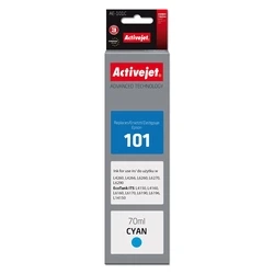 Μελάνι Συμβατό Activejet Ink AAE-101C for Epson 101, Supreme, 70 ml, cyan