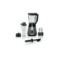 Μπλέντερ Bosch Serie 4 MMB6177S blender 1.5L 1200W Black, Silver