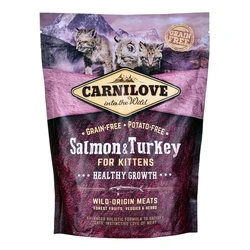 Ξηρά Τροφή Γάτας Carnilove Salmon & Turkey For Kittens 400 g