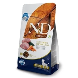 Ξηρά Τροφή Σκύλων Farmina N&D Brown Lamb, Spirulina&Carrot Adult Mini 2 kg