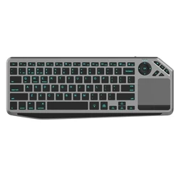 Πληκτρολόγιο Ασύρματο Techly ICTB9801TB RF + Bluetooth QWERTY US English Black