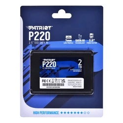 Σκληρός Δίσκος 2.5" SSD 2TB Patriot P220 SATA3 P220S2TB25