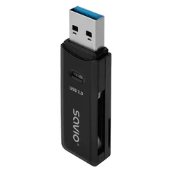 Card Reader Savio SD USB 3.0, AK-64