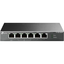 Network Switch TP-Link 6-Port Gigabit Desktop Switch with 3-Port PoE+ and 1-Port PoE++