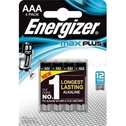 Αλκαλικές Μπαταρίες Energizer MAX PLUS AAA LR03, 4 ECO