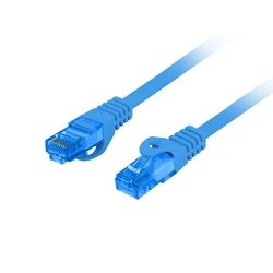 Καλώδιο Δικτύου Lanberg Patchcord S/FTP CAT.6A 1M Blue LSZH