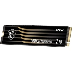 Σκληρός Δίσκος SSD 2TB MSI SPATIUM M480 PRO PCIE 4.0 NVME M.2 PCI Express 4.0 3D NAND