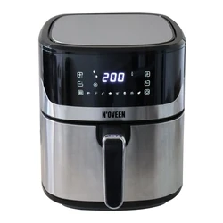 Air Fryer Hot air N'oveen AF550 6.5 l 1600 W Black, Silver
