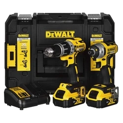 Δραπανοκατσάβιδο Dewalt COMBO KIT DCK266P2T (DCD796+DCF887) 2X5,0AH 18V