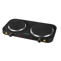 Επιτραπέζια Εστία Esperanza EKH014K Stove 2 zone (s), Black