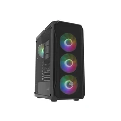 Κουτί Η/Υ Natec FURY SHOBO SH4F RGB MIDI TOWER with WINDOW Black