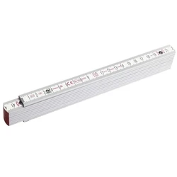 Σπαστό Μέτρο Stabila Folding tape measure beech 1707 White, 2m