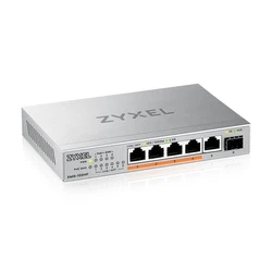 Network Switch Zyxel XMG-105HP Unmanaged 2.5G (100/1000/2500) (PoE) Silver