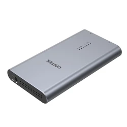 Θήκη για Σκληρό Δίσκο Unitek S1206A SolidForce USB-C to PCIe/NVMe M.2 SSD 10Gbps Dual Bay