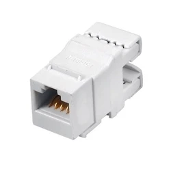 Keystone Q-Lantec MKN-U6-1 RJ45 UTP Category 6 Unshielded White