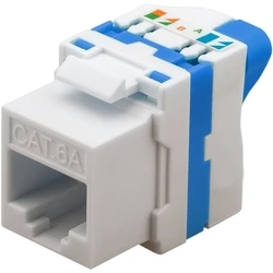 Keystone Techly CAT 6a RJ45 Jack UTP unshielded Tooless IWP-MD C6A/UROTT