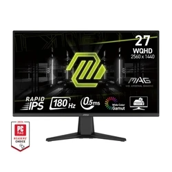 Monitor 27" MSI MAG 275QF 2560 x 1440 Wide Quad HD LCD Black