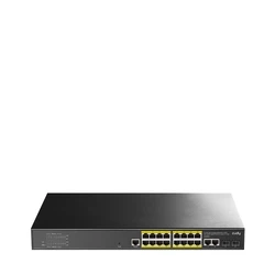Network Switch Cudy GS2018PS2 Managed L2 Gigabit (10/100/1000) (PoE) 1U Black