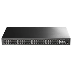 Network Switch Cudy GS5048S4 Managed L3 Gigabit (10/100/1000) Black