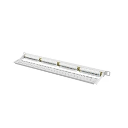 Patch Panel Lanberg 24 PORT 0.5U CAT.6 UTP GRAY