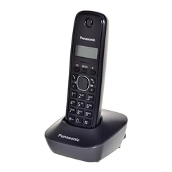 Ασύρματο Τηλέφωνο Panasonic KX-TG1611 DECT Black Caller ID