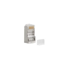Βύσματα Δικτύου Lanberg PLS-6000 wire connector RJ-45 Stainless steel, Transparent
