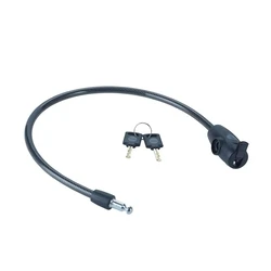 Κλειδαριά Ποδηλάτου Yale Keyed 10 mm - YCK0/10/60/2 Black