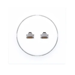 Πρίζα Δικτύου Fibaro Walli N socket-outlet 2 x RJ-45 White