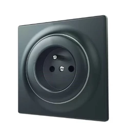Πρίζα Ρεύματος Fibaro outlet Walli Outlet N Type E anthracite FGWSONE-011-8