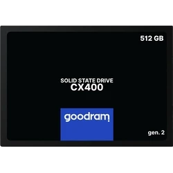 Σκληρός Δίσκος 2.5" SSD 512GB Goodram CX400 gen.2 Serial ATA III 3D TLC NAND