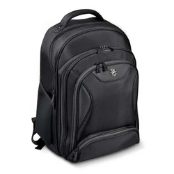 Τσάντα Laptop Port Designs MANHATTAN Backpack Black Nylon, Polyester