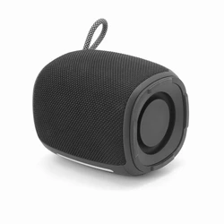 Φορητό Ηχείο Bluetooth Gembird SPK-BT-LED-03-BK with RGB LED Light Black 5W
