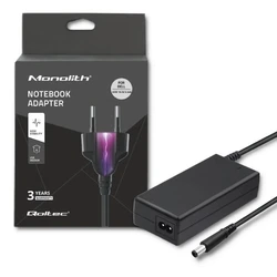 Φορτιστής Laptop 65W Qoltec 51519 Dell, 19.5V, 3.34A, 7.4*5.0+pin