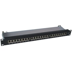 Patch Panel Alantec PK040 STP cat.6A 24 ports LSA 1U 19"