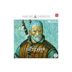 Παζλ Cenega Good Loot Game Art Chronicles: The Witcher Geralt & Vincent van Gogh (1000 elements)