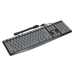 Πληκτρολόγιο Ενσύρματο iBox Eris USB Gray/Black