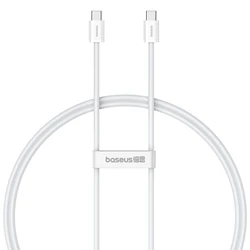 Καλώδιo USB Baseus Superior Type-C to Type-C data 1m 30W White