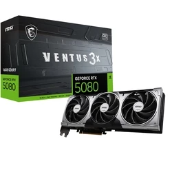 Κάρτα Γραφικών MSI VENTUS GeForce RTX5080 16G 3X OC NVIDIA GeForce RTX 5080 16GB GDDR7