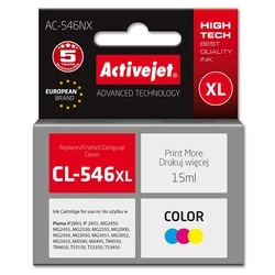 Μελάνι Συμβατό Activejet AC-546NX for Canon CL-546XL; 15 ml; cyan, magenta, yellow