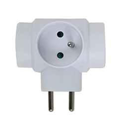 Ταφ Esperanza ELK302W Electrical Splitter 3 sockets White