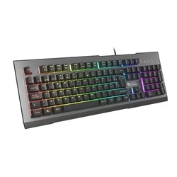 Πληκτρολόγιο Genesis Rhod 500 RGB Gaming USB QWERTY Spanish Black, Grey