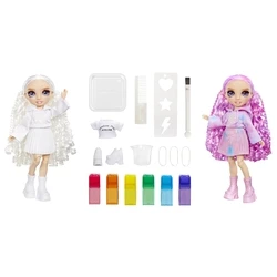 Κούκλα Rainbow High Watercolor & Create Fashion Doll, Purple Eyes