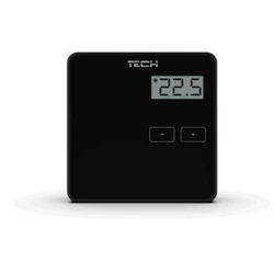 Θερμοστάτης Tech controller ST-294V1, kambarinis, laidinis, dvieju busenu, juodas