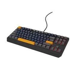 Πληκτρολόγιο Genesis THOR 230 TKL Gaming USB + RF Wireless + Bluetooth QWERTY Black, Blue, Grey, Orange