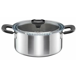 Κατσαρόλα Fiskars 3L stainless steel with lid Functional Form