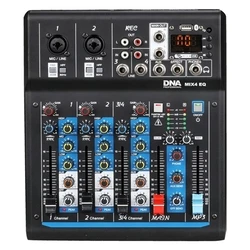 Κονσόλα Ήχου DNA MIX 4 EQ USB MP3 Bluetooth analog Audio Mixer